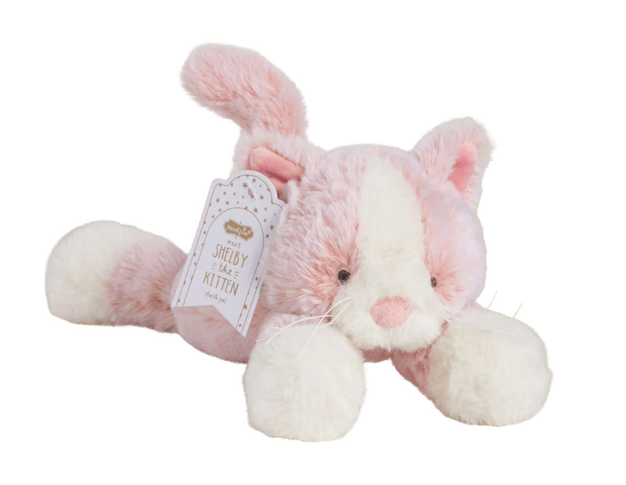 Shelby The Pink Kitten Plush Pal by Mud Pie at Confetti Gift and Party Tuscaloosa Alabama