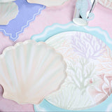 Shell Dessert Plates by Gatherings by Curated Paperie at Confetti Gift and Party Tuscaloosa Alabama