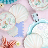 Shell Dessert Plates by Gatherings by Curated Paperie at Confetti Gift and Party Tuscaloosa Alabama