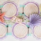 Shell Dessert Plates by Gatherings by Curated Paperie at Confetti Gift and Party Tuscaloosa Alabama