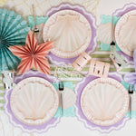 Shell Dessert Plates by Gatherings by Curated Paperie at Confetti Gift and Party Tuscaloosa Alabama