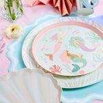 Shell Dessert Plates by Gatherings by Curated Paperie at Confetti Gift and Party Tuscaloosa Alabama