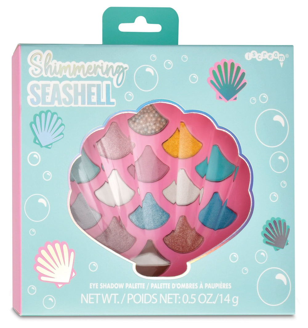 Shimmering Seashell Eye Shadow Palette by Iscream at Confetti Gift and Party