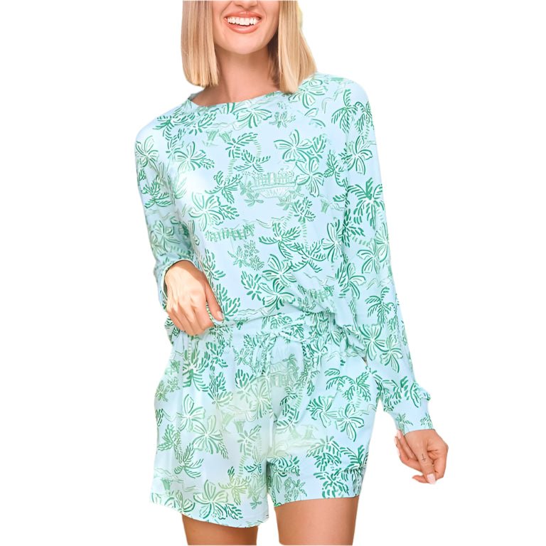 Short Set Annie Island Oasis Green by Mary Square at Confetti Gift and Party Tuscaloosa Alabama