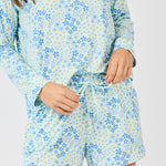 Short Set Annie Larkspur Fields Blue by Mary Square at Confetti Gift and Party Tuscaloosa Alabama