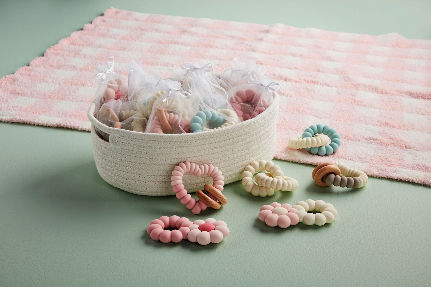 Silicone Teethers by Mud Pie at Confetti Gift and Party Tuscaloosa Alabama
