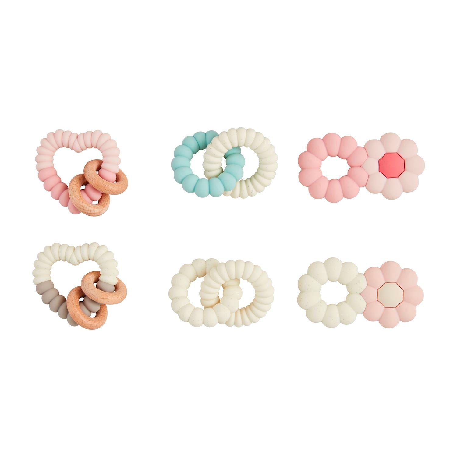 Silicone Teethers by Mud Pie at Confetti Gift and Party Tuscaloosa Alabama