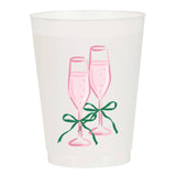 Sip Hip Hooray - Champagne is For Celebrating Frosted Cups - Girly by Sip Hip Hooray at Confetti Gift and Party Tuscaloosa Alabama