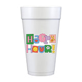 Sip Hip Hooray - Happy Hour Full Color Foam Cups - Girly by Sip Hip Hooray at Confetti Gift and Party Tuscaloosa Alabama