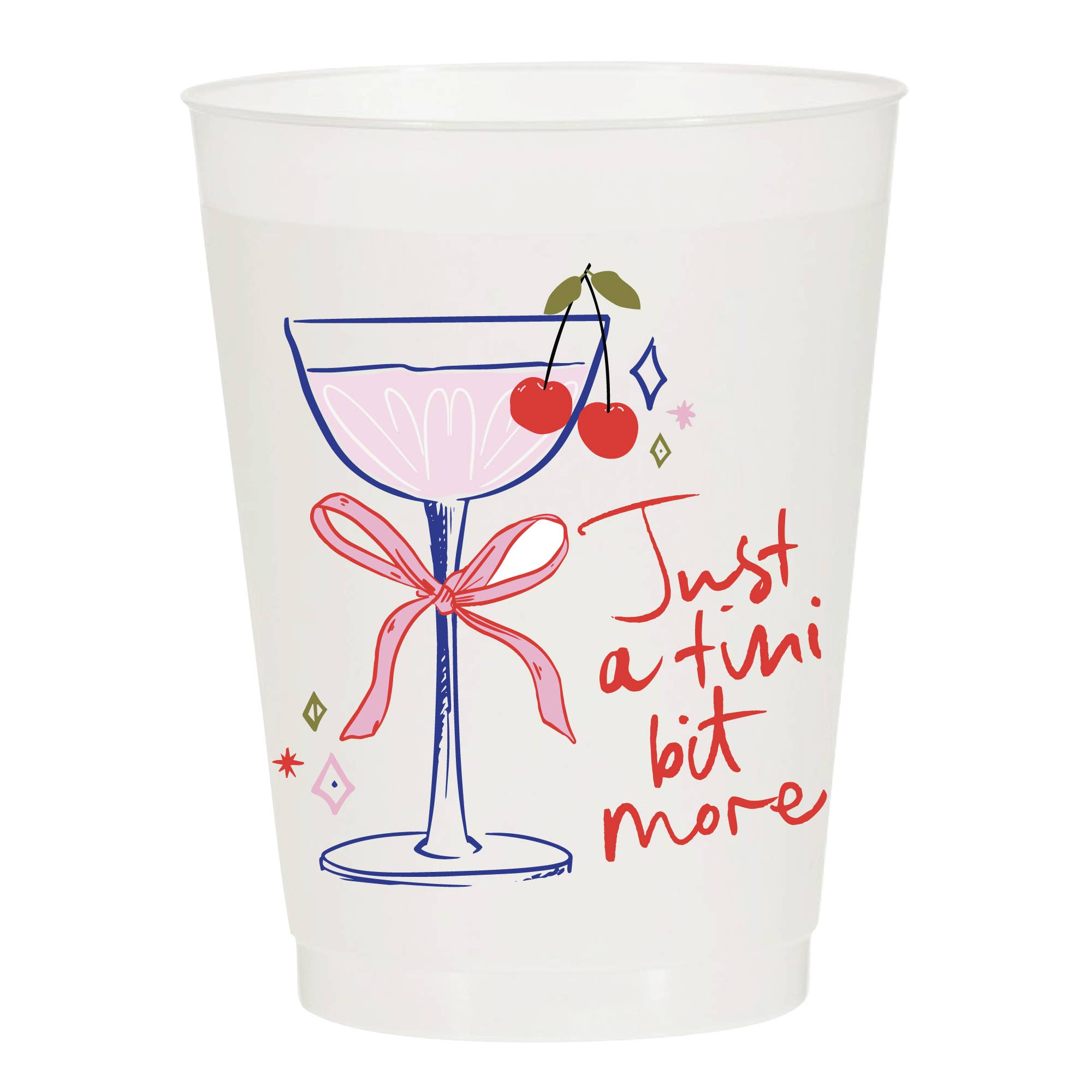 Sip Hip Hooray - Just a Tini Bit More Frosted Cups - Girls by Sip Hip Hooray at Confetti Gift and Party Tuscaloosa Alabama