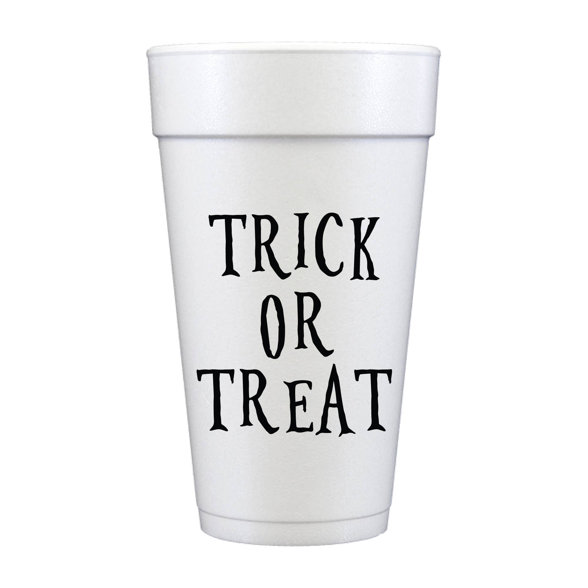 Sip Hip Hooray - Trick Or Treat Halloween Foam Cups - Halloween by Sip Hip Hooray at Confetti Gift and Party Tuscaloosa Alabama