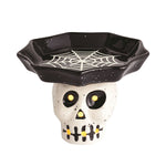 Skeleton Led Candy Pedestal by Mud Pie at Confetti Gift and Party Tuscaloosa Alabama