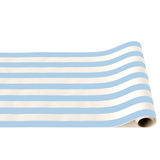 Sky Blue Signature Cabana Stripe Table Runner by Bonjour Fête at Confetti Gift and Party Tuscaloosa Alabama