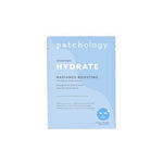 Smartmud No Mess Mud Masques: Hydrate Sheet Mask in blue and white packaging