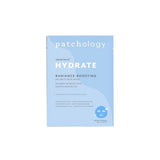 Smartmud No Mess Mud Masques: Hydrate Sheet Mask in blue and white packaging