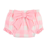 Smocked Pink Check Two - Piece Swimsuit by Mud Pie at Confetti Gift and Party Tuscaloosa Alabama