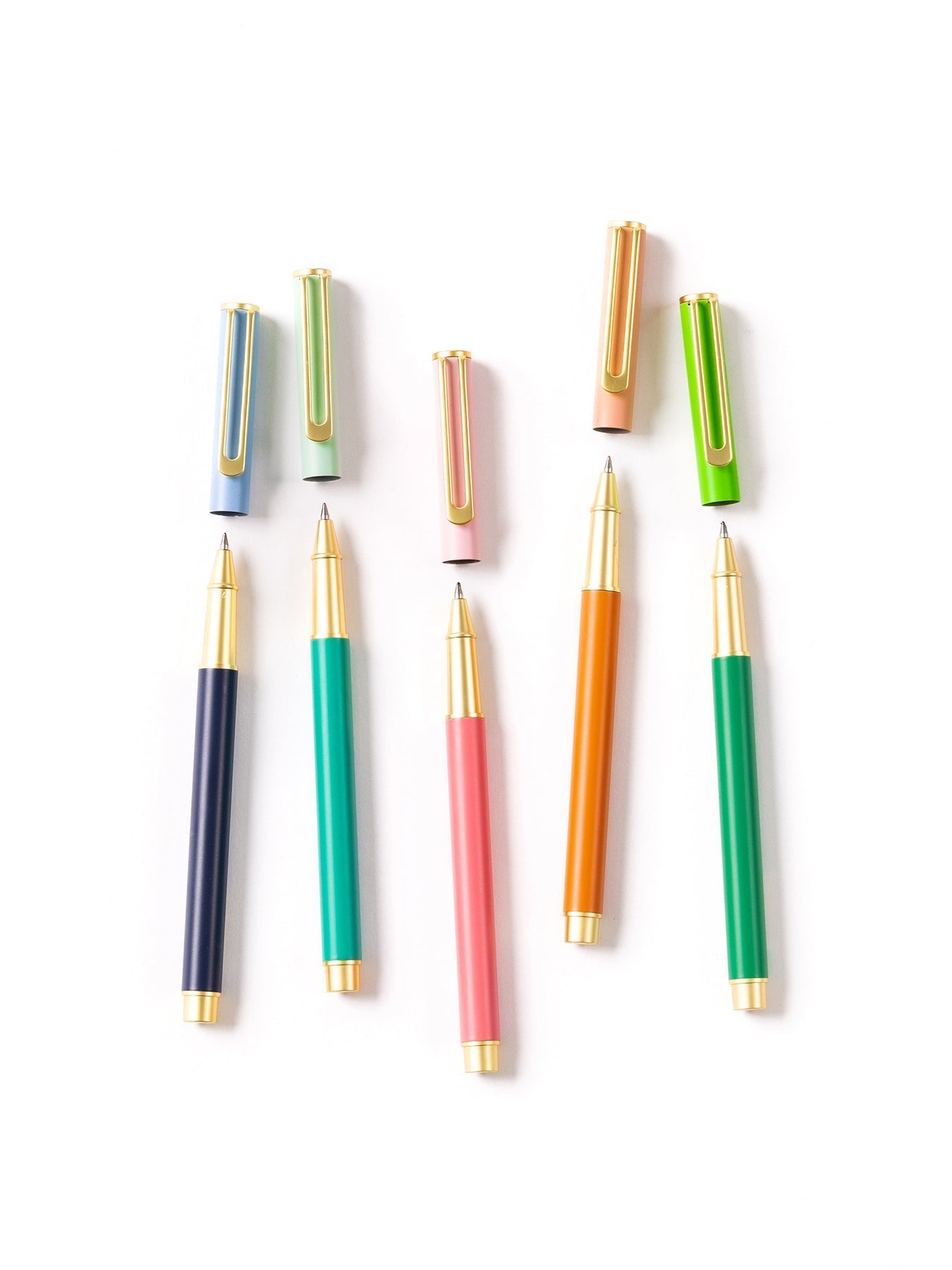 Snap Cap Colorblock Pens by Mary Square at Confetti Gift and Party