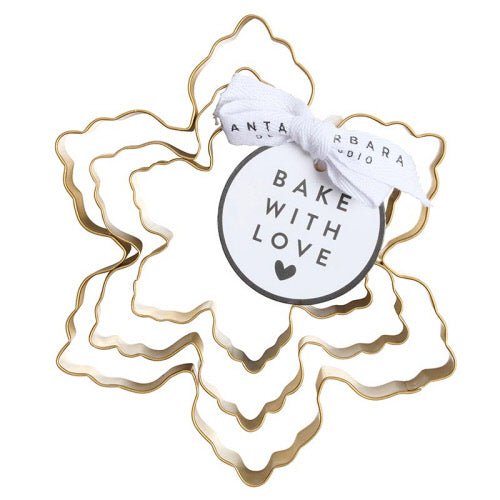 Snowflake Cookie Cutter - Set of 3 by Creative Brands at Confetti Gift and Party