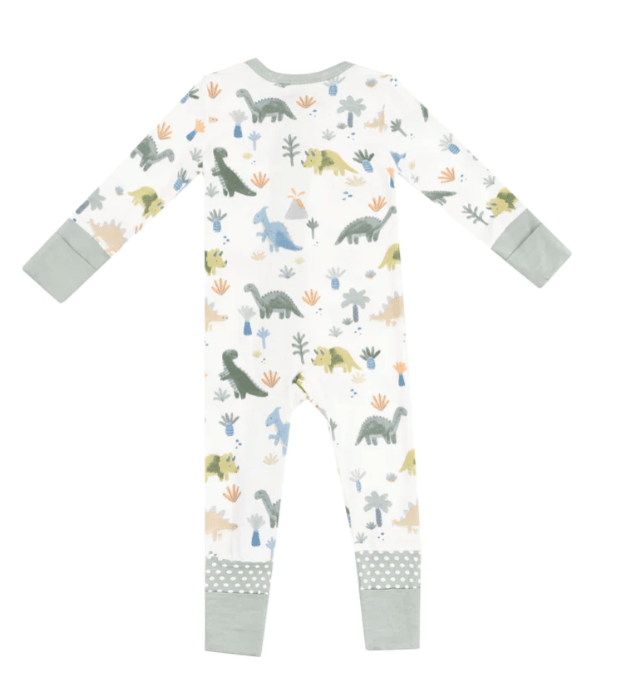 Soft Dinos 2 Way Zipper Romper by Angel Dear at Confetti Gift and Party Tuscaloosa Alabama