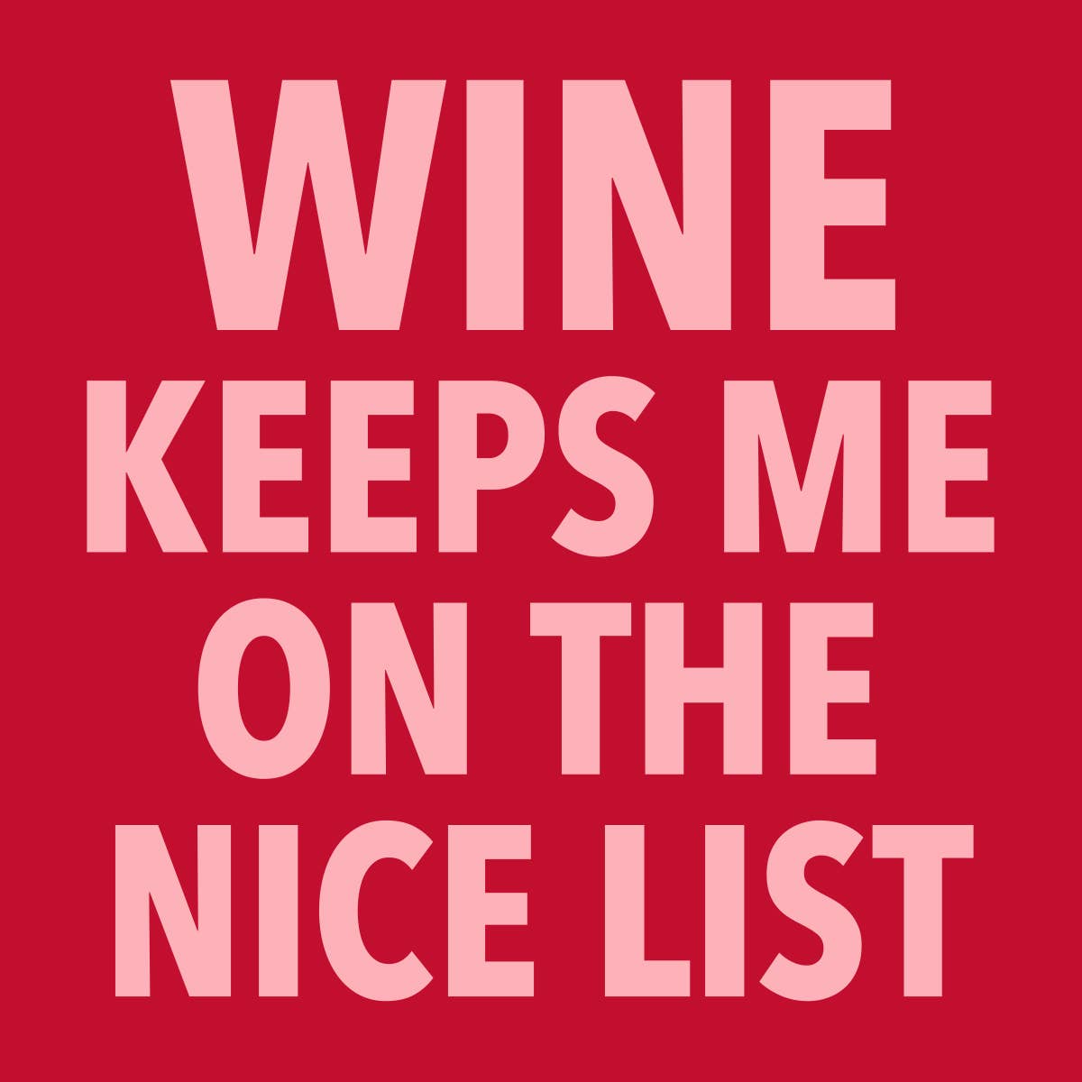 soiree - sisters - Holiday Cocktail Napkins | Wine Nice List - 20ct by Soiree - Sisters at Confetti Gift and Party Tuscaloosa Alabama