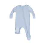 Solid Blue Fog 2 Way Zipper Footie by Angel Dear at Confetti Gift and Party Tuscaloosa Alabama
