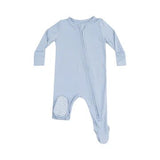 Solid Blue Fog 2 Way Zipper Footie by Angel Dear at Confetti Gift and Party Tuscaloosa Alabama