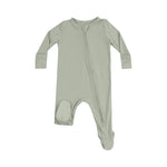 Solid Desert Sage 2 Way Zipper Footie by Angel Dear at Confetti Gift and Party Tuscaloosa Alabama