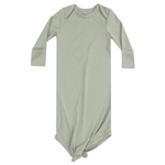 Solid Desert Sage Knotted Gown by Angel Dear at Confetti Gift and Party Tuscaloosa Alabama