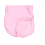 Solid Nosegay Pink Ruffle Burp Cloth by Angel Dear at Confetti Gift and Party Tuscaloosa Alabama