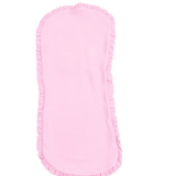 Solid Nosegay Pink Ruffle Burp Cloth by Angel Dear at Confetti Gift and Party Tuscaloosa Alabama