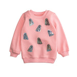 Sparkle Ghost Sweatshirt - Kids by Mud Pie at Confetti Gift and Party Tuscaloosa Alabama