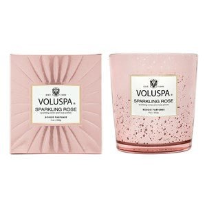 Sparkling Rose 9 oz Classic Candle by Voluspa at Confetti Gift and Party