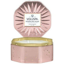  Sparkling Rose Octagon Tin Candle by Voluspa at Confetti Gift and Party