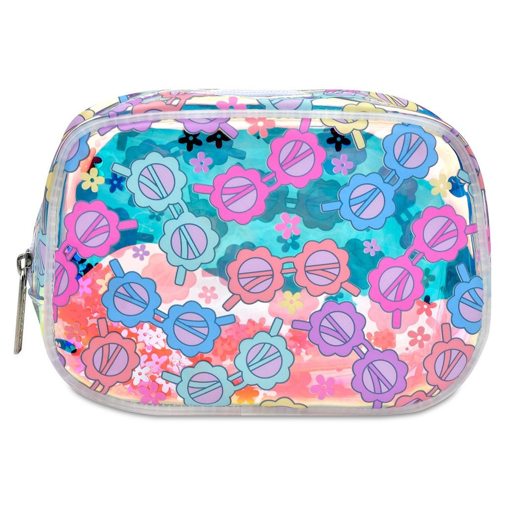Spring Sunnies Clear Cosmetic Bag by Iscream at Confetti Gift and Party Tuscaloosa Alabama