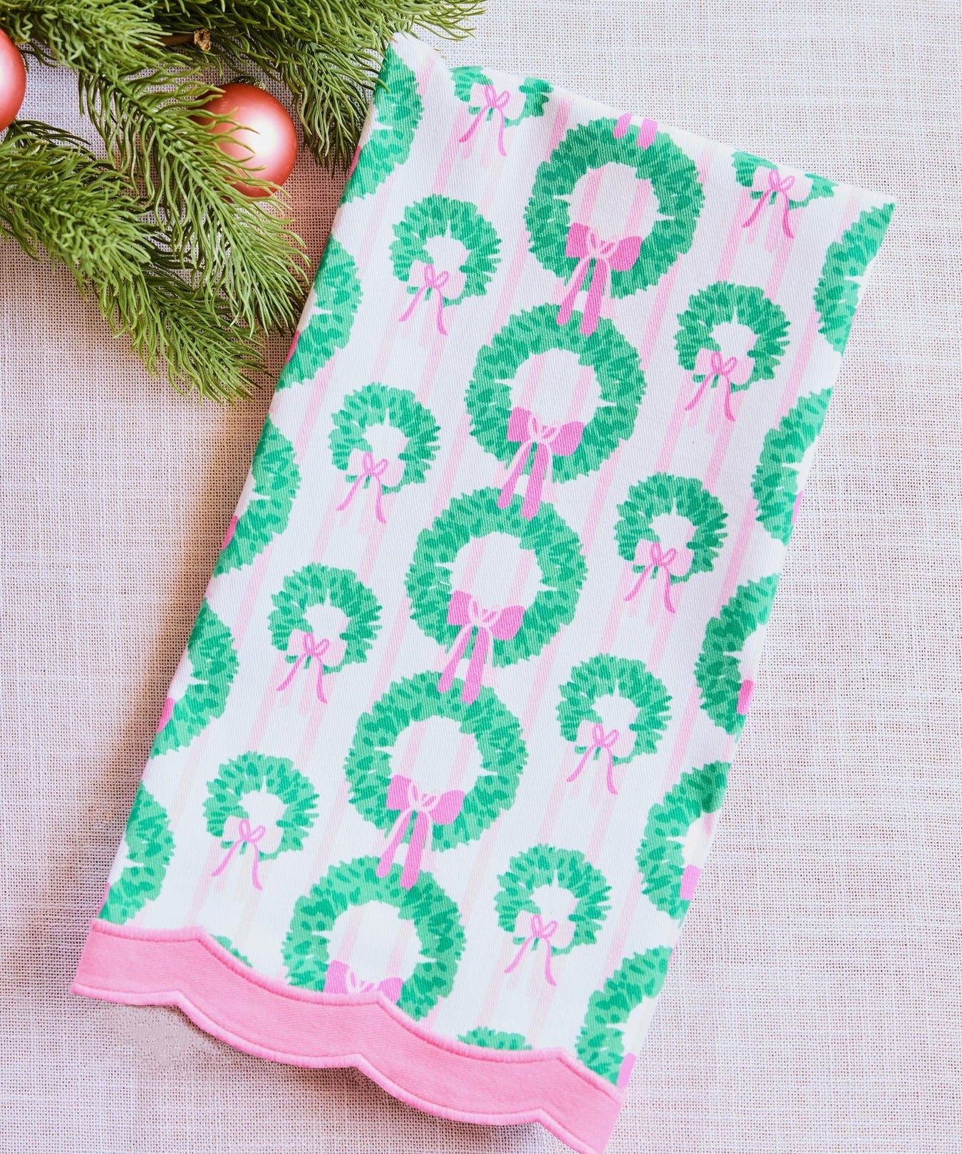 Spruce Things Up Tea Towel by Mary Square at Confetti Gift and Party Tuscaloosa Alabama