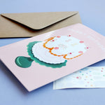 Sticker Scene Greeting Card – Decorate the Cake! by Inklings Paperie at Confetti Gift and Party Tuscaloosa Alabama