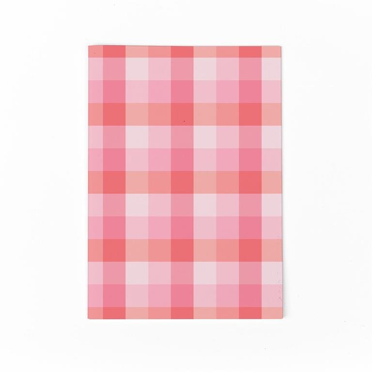 Stitched Journal Medium Gingham by Mary Square at Confetti Gift and Party Tuscaloosa Alabama