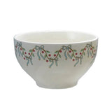Stoneware Bowl with Bows, 4 Styles by Creative Co Op at Confetti Gift and Party Tuscaloosa Alabama
