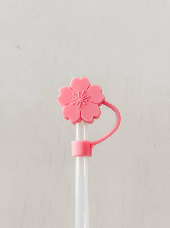 Straw Cover "Pink Flower"( standard straw) by Harris Girls & Co. at Confetti Gift and Party