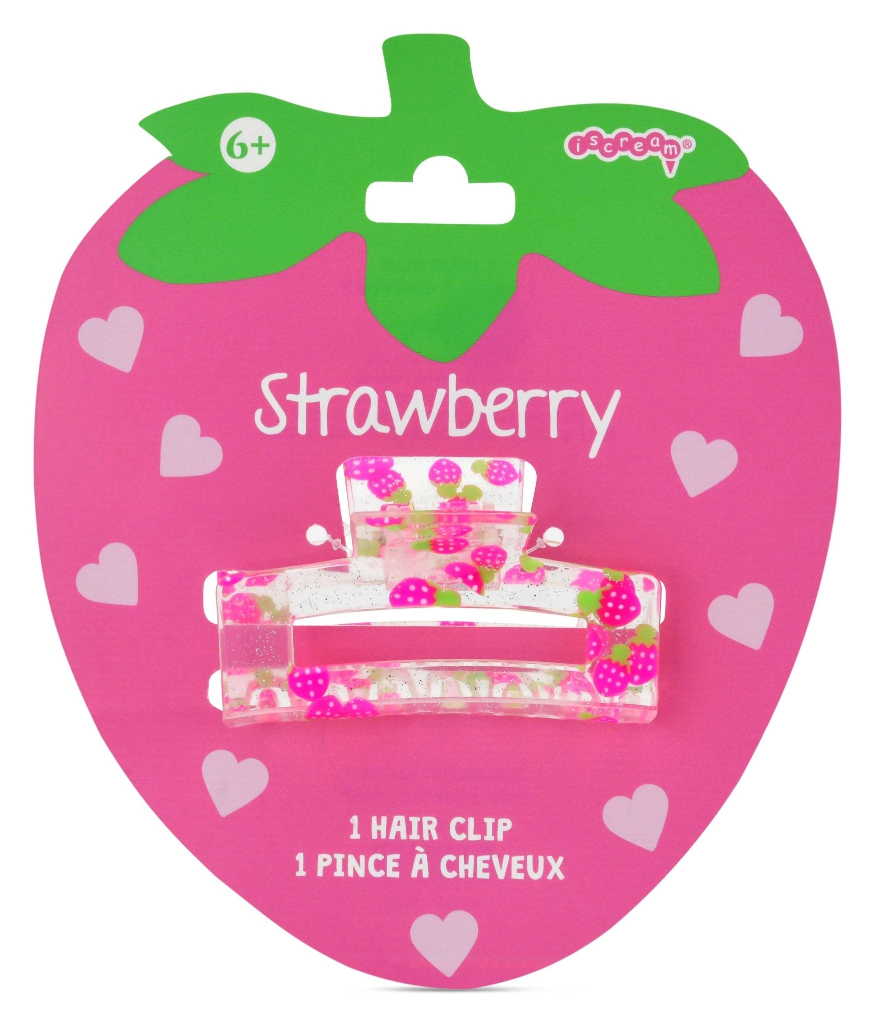 Strawberry Hair Clip by Iscream at Confetti Gift and Party Tuscaloosa Alabama