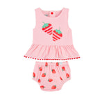 Strawberry Two - Piece Swimsuit by Mud Pie at Confetti Gift and Party Tuscaloosa Alabama