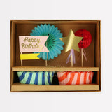 Stripe Party Cupcake Kit by Meri Meri at Confetti Gift and Party Tuscaloosa Alabama