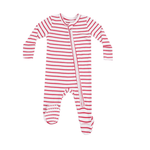 Stripe Vintage Red 2 Way Zipper Footie by Angel Dear at Confetti Gift and Party Tuscaloosa Alabama
