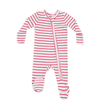 Stripe Vintage Red 2 Way Zipper Footie by Angel Dear at Confetti Gift and Party Tuscaloosa Alabama