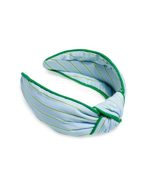 STRIPES KNOTTED HEADBAND - Green by Shiraleah at Confetti Gift and Party Tuscaloosa Alabama