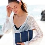 STRIPES KNOTTED HEADBAND - Green by Shiraleah at Confetti Gift and Party Tuscaloosa Alabama