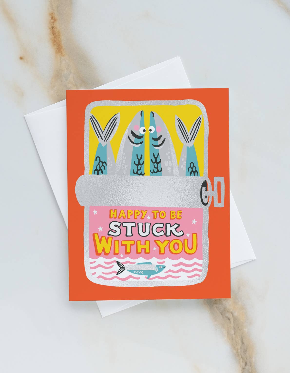Stuck with You Sardines Greeting Card by Idlewild Co. at Confetti Gift and Party Tuscaloosa Alabama