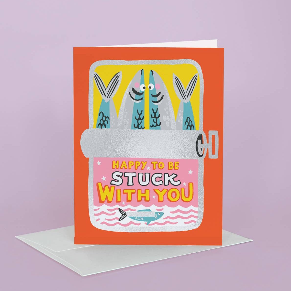 Stuck with You Sardines Greeting Card by Idlewild Co. at Confetti Gift and Party Tuscaloosa Alabama