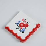 Summer Floral Cocktail Napkins by Gatherings by Curated Paperie at Confetti Gift and Party Tuscaloosa Alabama