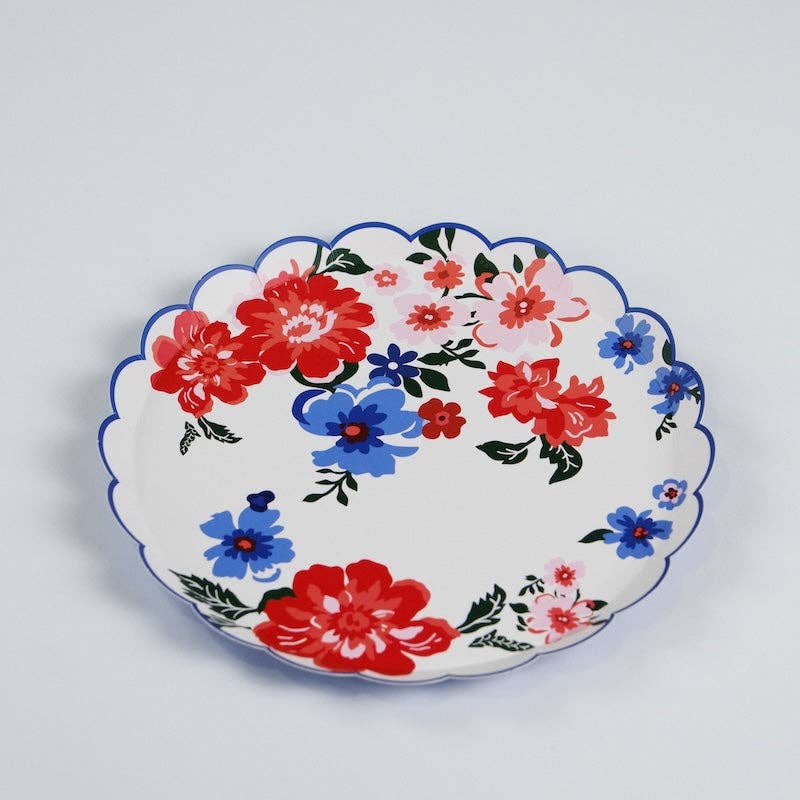 Summer Floral Dessert Plates by Gatherings by Curated Paperie at Confetti Gift and Party Tuscaloosa Alabama